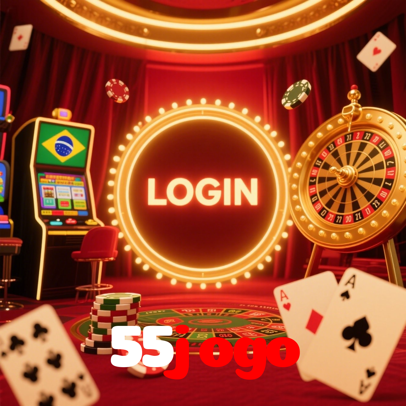Problemas de Login no 55jogo